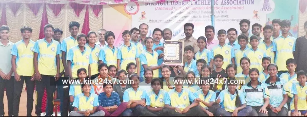 மாவட்ட ஜூனியர் தடகள சாம்பியன்ஷிப் போட்டிகள்