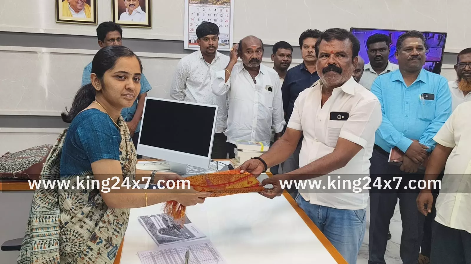 மாநகராட்சி புதிய ஆணையராக பிரியங்கா பதவியேற்பு மாநகராட்சி புதிய ஆணையராக பிரியங்கா பதவியேற்பு