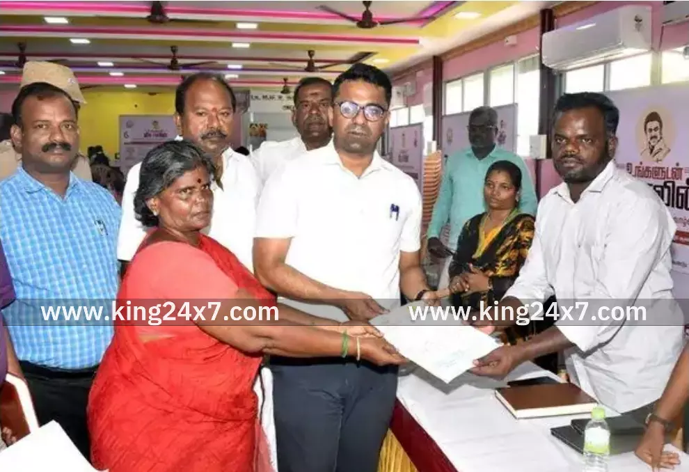 நகராட்சியில் உங்களுடன் ஸ்டாலின் முகாம்