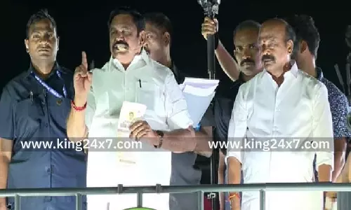 திமுக பிச்சையெடுக்கும் நிலைக்கு வந்துவிட்டது! அமைச்சர் மூர்த்திக்கு 10% கமிஷன்: ஈபிஎஸ்