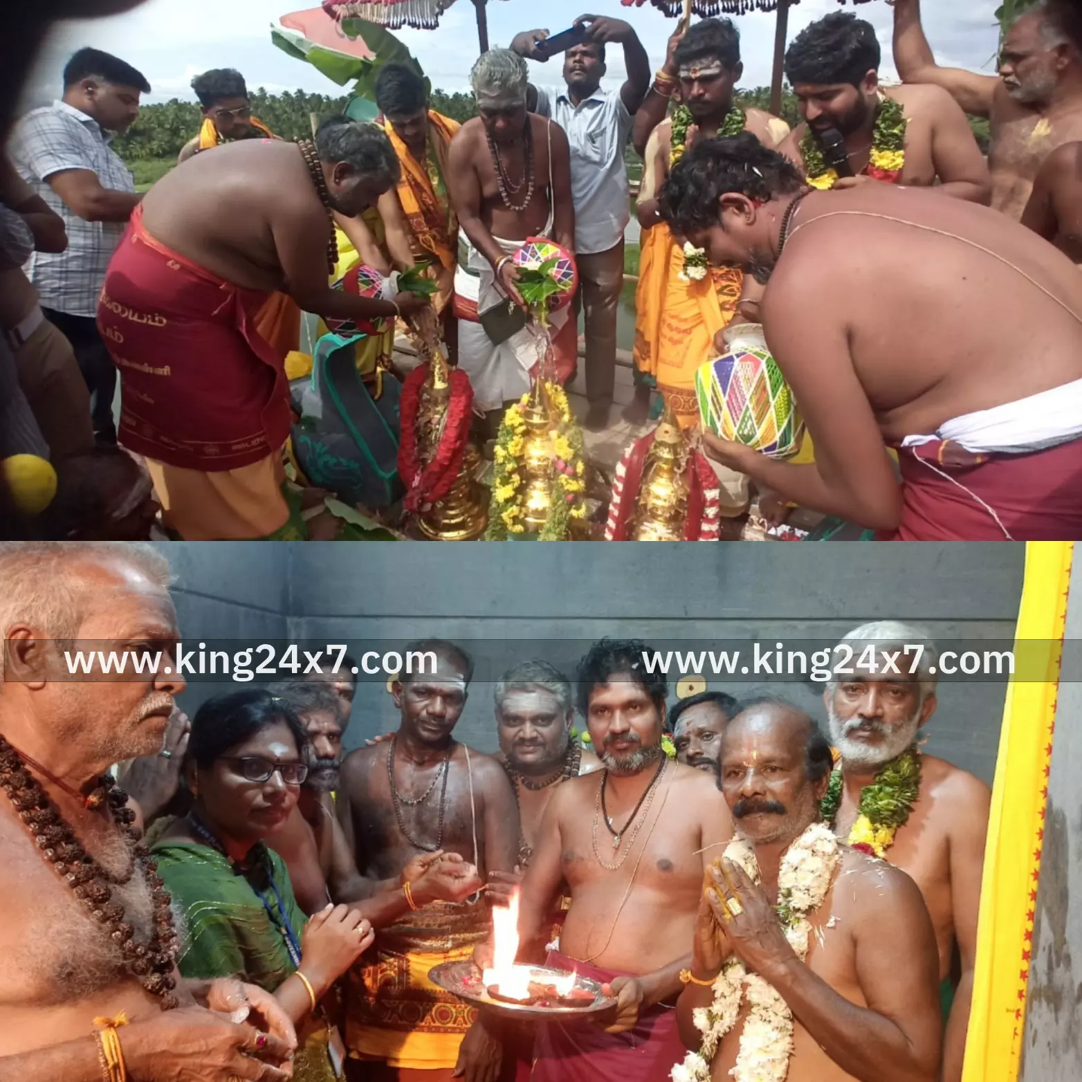 போச்சம்பள்ளி அருகே மருதேரி பட்டாளம்மன் கோவில் கும்பாபிஷேகம் வழா.