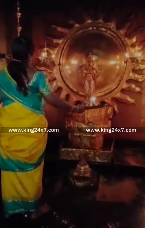 ஸ்ரீ வராஹி அம்மன் பீடத்தில் சிறப்பு பூஜை! ஸ்ரீ வராஹி அம்மன் பீடத்தில் சிறப்பு பூஜை!