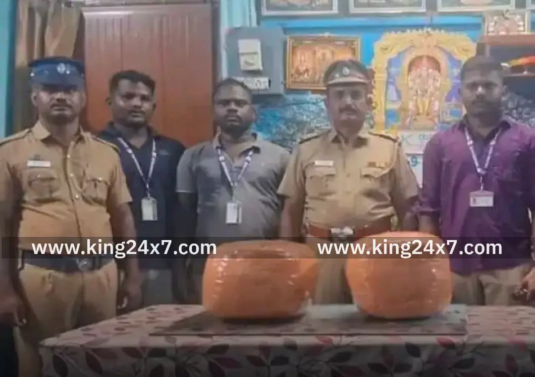 காட்பாடியில் 16 கிலோ கஞ்சா பறிமுதல்! காட்பாடியில் 16 கிலோ கஞ்சா பறிமுதல்!