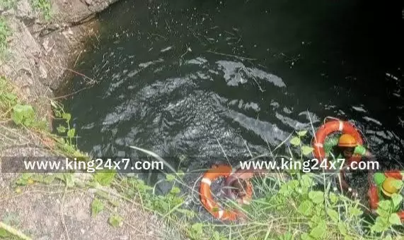 ஊத்தங்கரை அருகே தந்தை, மகன் கிணற்றில் உடல் மீட்பு.