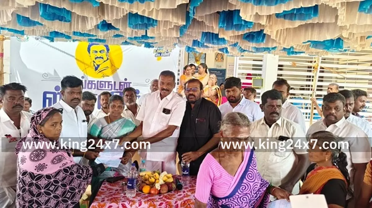 ஆலங்குளம் அருகே அரியப்பபுரத்தில் உங்களுடன் ஸ்டாலின் திட்ட முகாம்