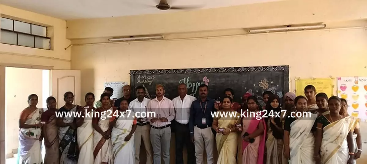 கொடிக்குறிச்சி யுஎஸ்பி பள்ளியில் ஆசிரியா் தின விழா கொடிக்குறிச்சி யுஎஸ்பி பள்ளியில் ஆசிரியா் தின விழா