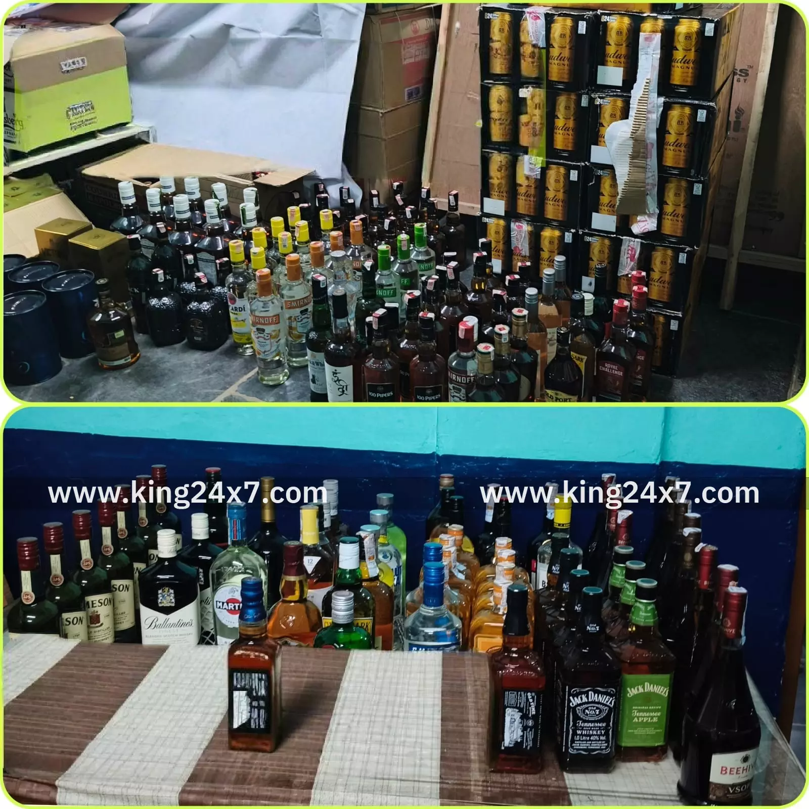 மதுபான பாட்டில்களை பதுக்கி வைத்து விற்பனை செய்த 2 பேர் கைது மதுபான பாட்டில்களை பதுக்கி வைத்து விற்பனை செய்த 2 பேர் கைது