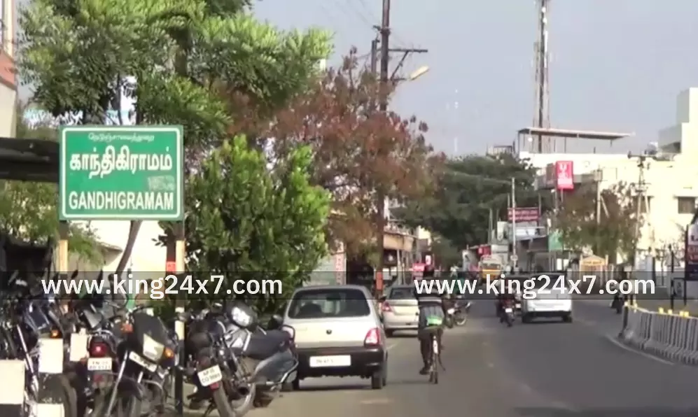 வடக்கு காந்திகிராமம் முதுகு தண்டுவட பிரச்சனையால் தூக்கிட்டு தற்கொலை செய்த வாலிபர்.