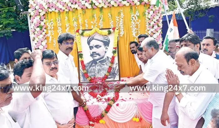 வ.உ.சிதம்பரனாரின் 154-வது பிறந்த நாள்: ஆளுநர், துணை முதல்வர், அமைச்சர்கள் மரியாதை