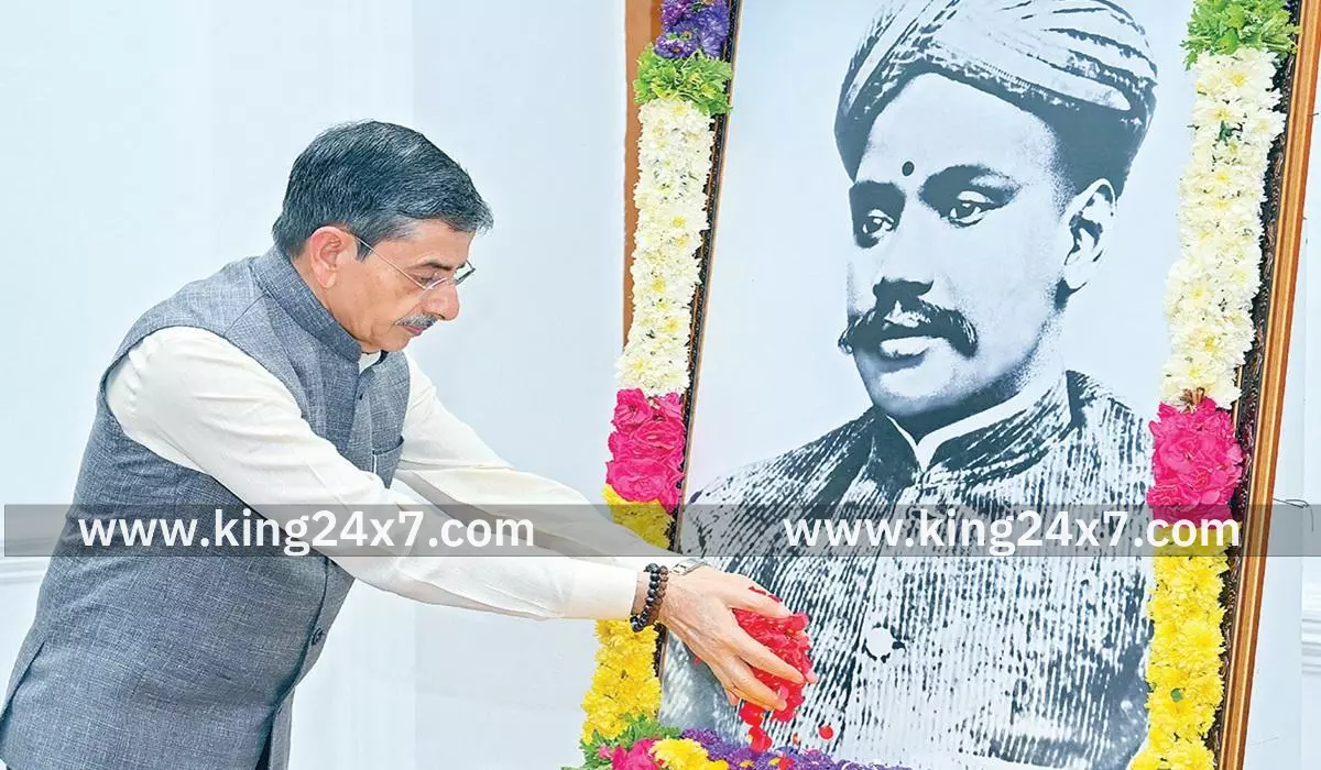 வ.உ.சிதம்பரனாரின் 154-வது பிறந்த நாள்: ஆளுநர், துணை முதல்வர், அமைச்சர்கள் மரியாதை