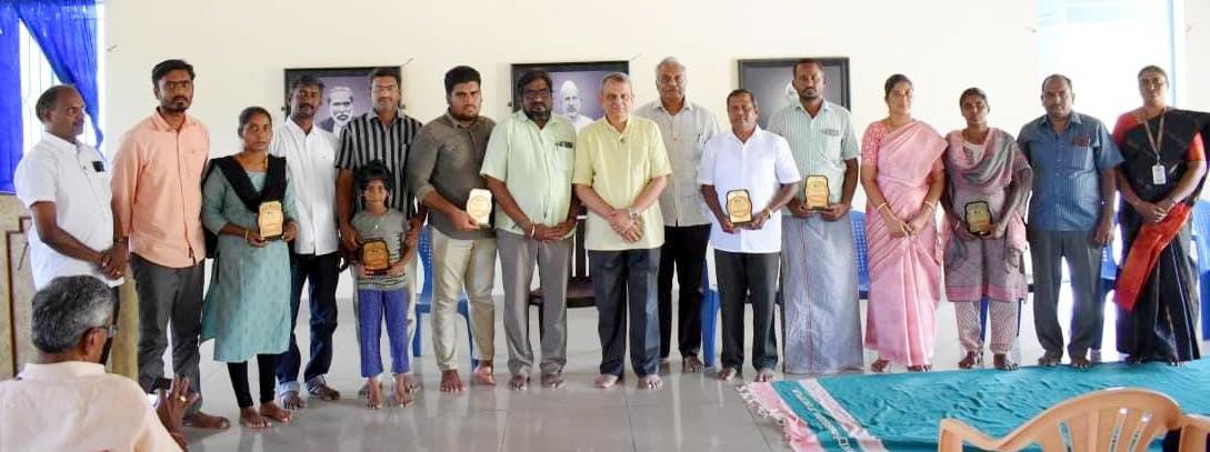 காங்கேயத்தில் பொருளாதார வளர்ச்சி குறித்து விவசாயிகளுக்குப் பயிற்சி