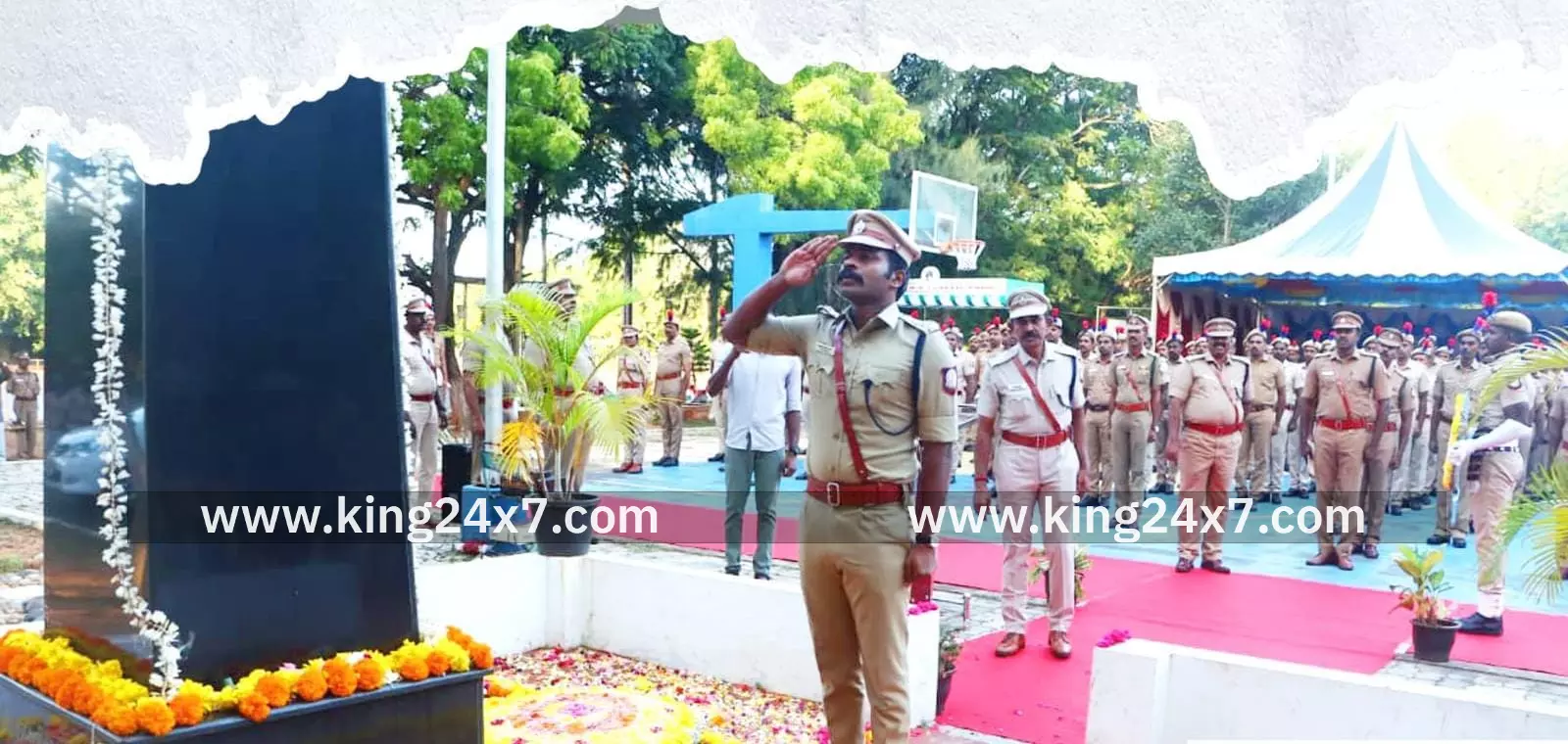 குமரியில் காவலர் தின விழா