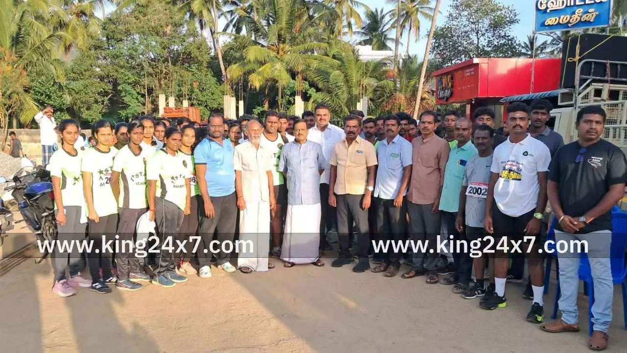 போதைக்கு எதிரான மாராத்தான் தொடர் ஓட்டம்