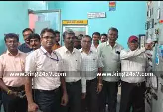 துணை மின்நிலையத்தில் புதிய டிரான்ஸ்பார்மர்