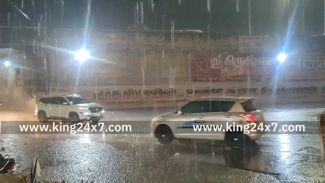 கீழ்செருவாயில் 3.1 மில்லி மீட்டர் மழை பதிவு