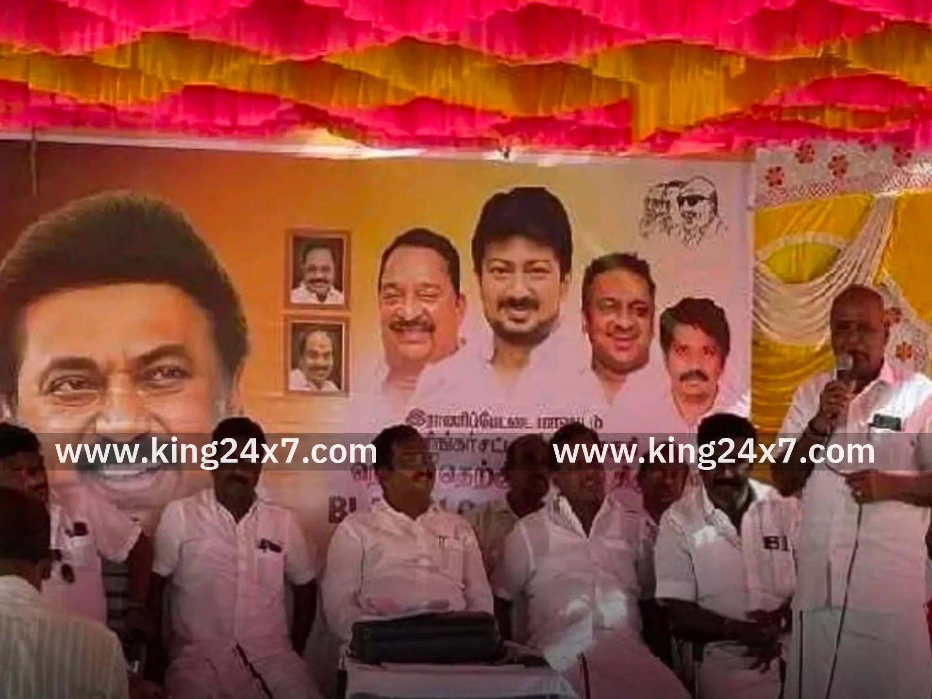 ராணிப்பேட்டையில் திமுக பாக முகவர்கள் கூட்டம் ராணிப்பேட்டையில் திமுக பாக முகவர்கள் கூட்டம்