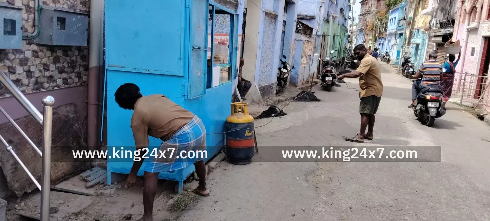 23வது வார்டில் சரி செய்யப்பட்ட ஓடை அடைப்பு