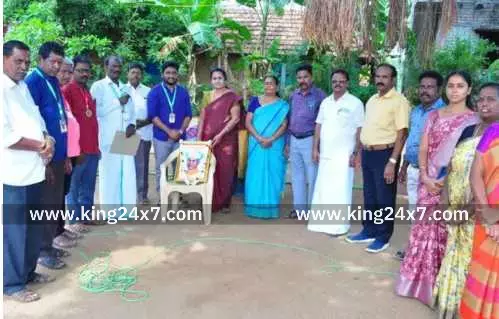 பள்ளியில் ஆசிரியர் தின விழா