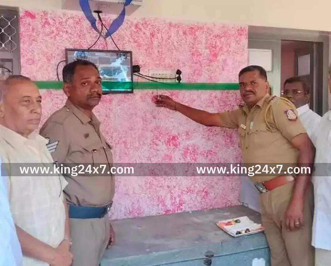 கடையநல்லூரில் கண்காணிப்பு கேமரா திறப்பு விழா