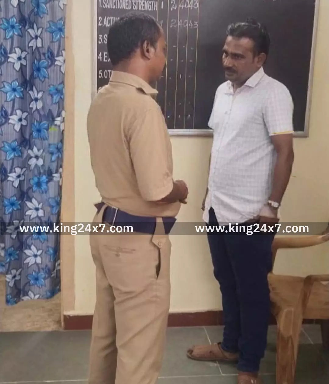 APRO வேலை வாங்கி வருவதாக மோசடி - பெட்ரோல் கேனுடன் வந்த நபர்