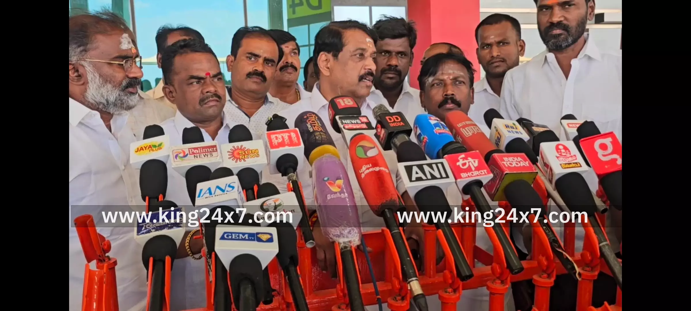 பாஜக மாநில தலைவர் நயினார் நாகேந்திரன் பேட்டி பாஜக மாநில தலைவர் நயினார் நாகேந்திரன் பேட்டி