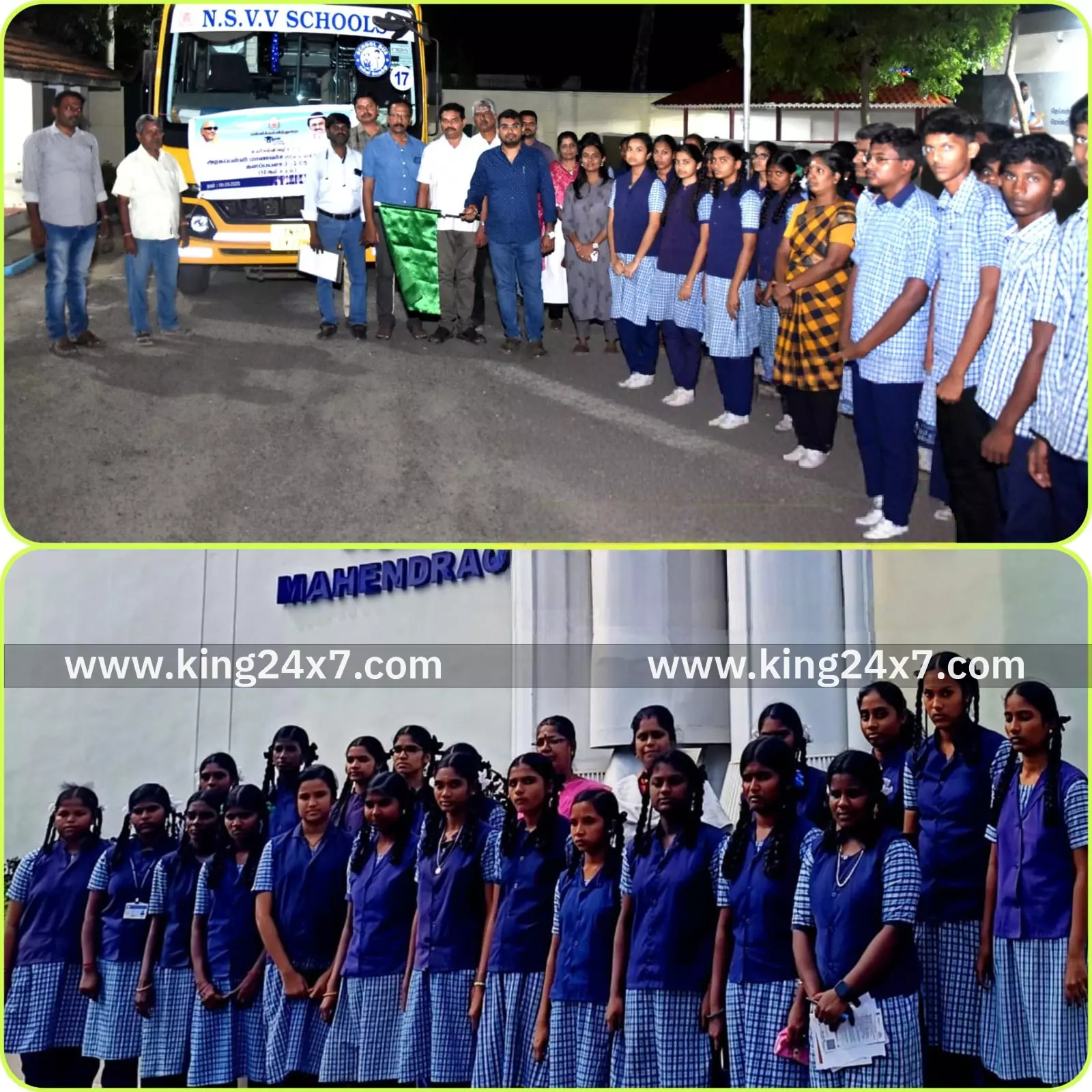 மகேந்திரகிரி இஸ்ரோ ஆய்வு மையத்தை பார்வையிடுவதற்கு சுற்றுலா கள பயணம்