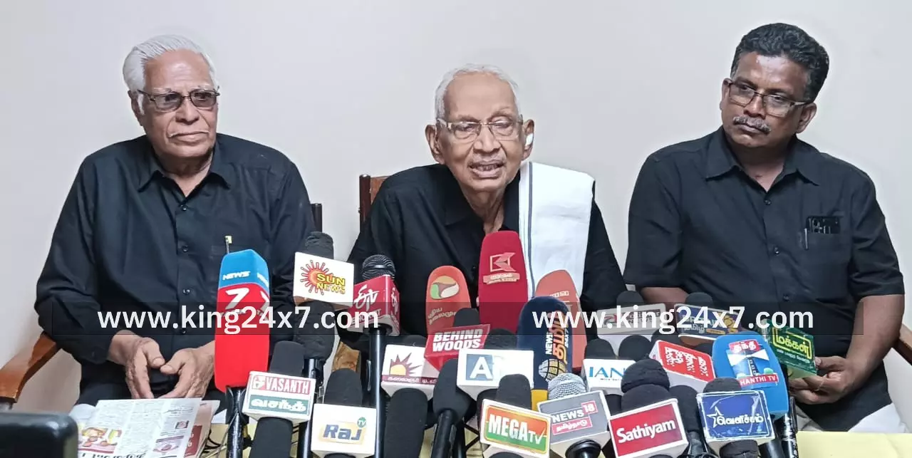 தமிழகத்தில் பாஜகவால் காலூன்ற முடியாது - கி.வீரமணி