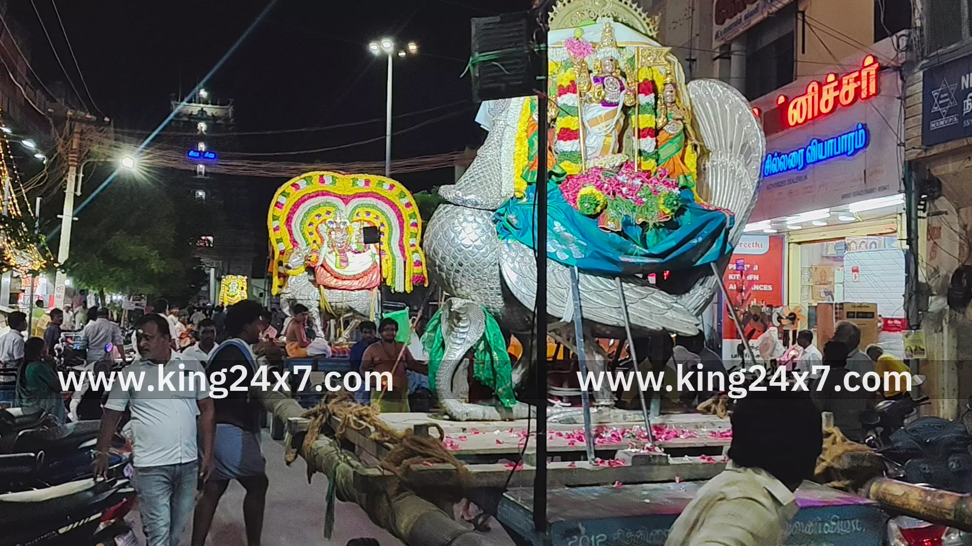 சிவன் கோவில் வருஷாபிஷேகம் பரிவார மூர்த்திகள் வீதி உலா