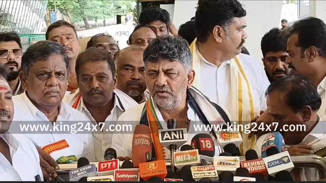 கர்நாடகா துணை முதல்வர் சிவக்குமார் கோவையில் பேட்டி !