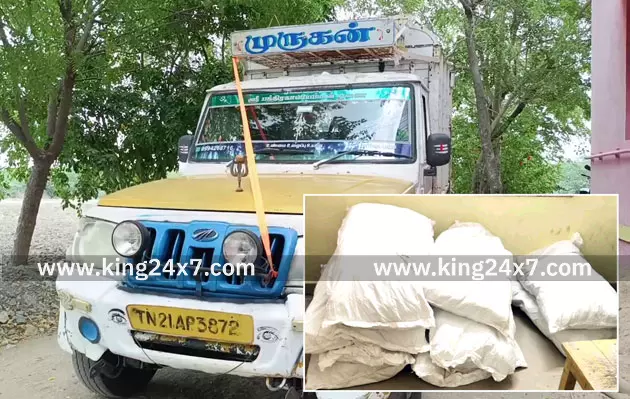 புகையிலை பொருட்கள் கடத்தி வந்த 3பேர் கைது : சரக்கு வாகனம், பைக் பறிமுதல்!