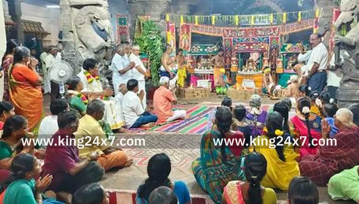 சங்கரநாராயண சுவாமி கோயிலில் முதலாம் ஆண்டு வருஷாபிஷேக விழா