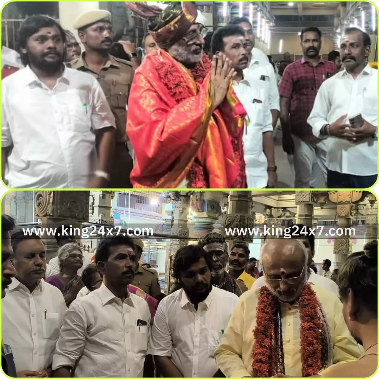 அபிராமி அம்மன் கோவிலில் அம்மனை தரிசித்த சி.பி.ராதாகிருஷ்ணன் அபிராமி அம்மன் கோவிலில் அம்மனை தரிசித்த சி.பி.ராதாகிருஷ்ணன்