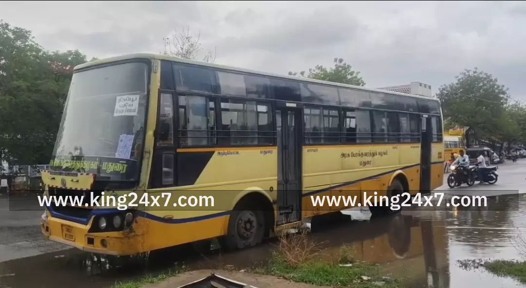 அரசு பேருந்து மோதி விபத்தில் உயிர் இழந்தவருக்கு இழப்பீடு வழங்காதது தொடர்பாக இரண்டு தமிழக அரசு போக்குவரத்து பேருந்துகள் ஜப்தி நீதிபதி உத்தரவு*