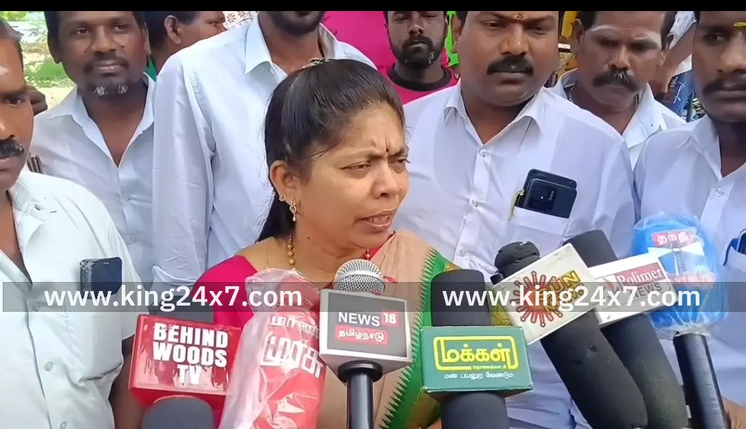 சட்டரீதியாக இன்றைய தினம் பாமக அன்புமணி வசம்தான் உள்ளது- பாமக மாநில பொருளாளர் திலகபாமா பேட்டி