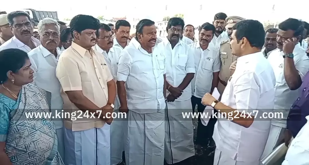 கரூர்- முப்பெரும் விழா 2026 தேர்தலுக்கு திருப்புமுனையாக இருக்கும்-அமைச்சர் நேரு கரூரில் பேட்டி