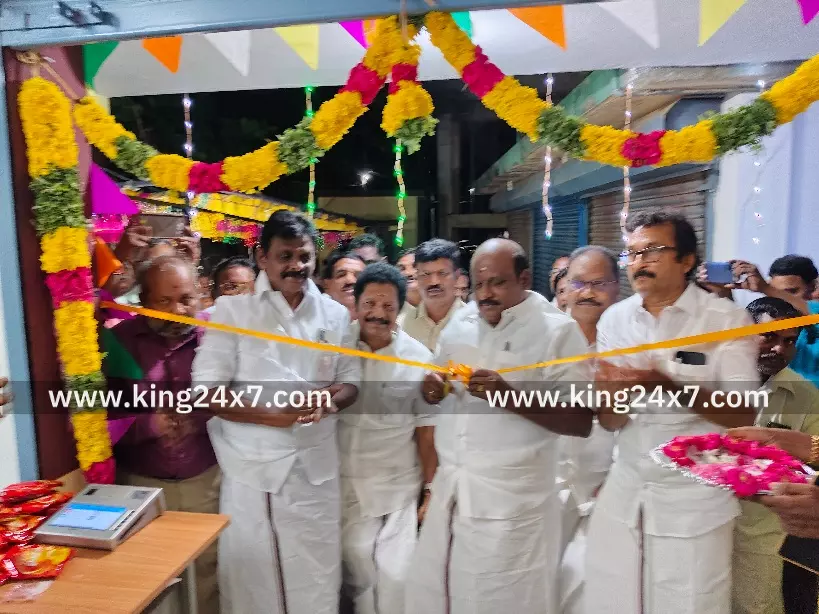 பேராவூரணி பகுதியில் புதிய கட்டிடங்கள் உயர் கல்வித் துறை அமைச்சர் கோவி.செழியன் திறந்து வைத்தார் 