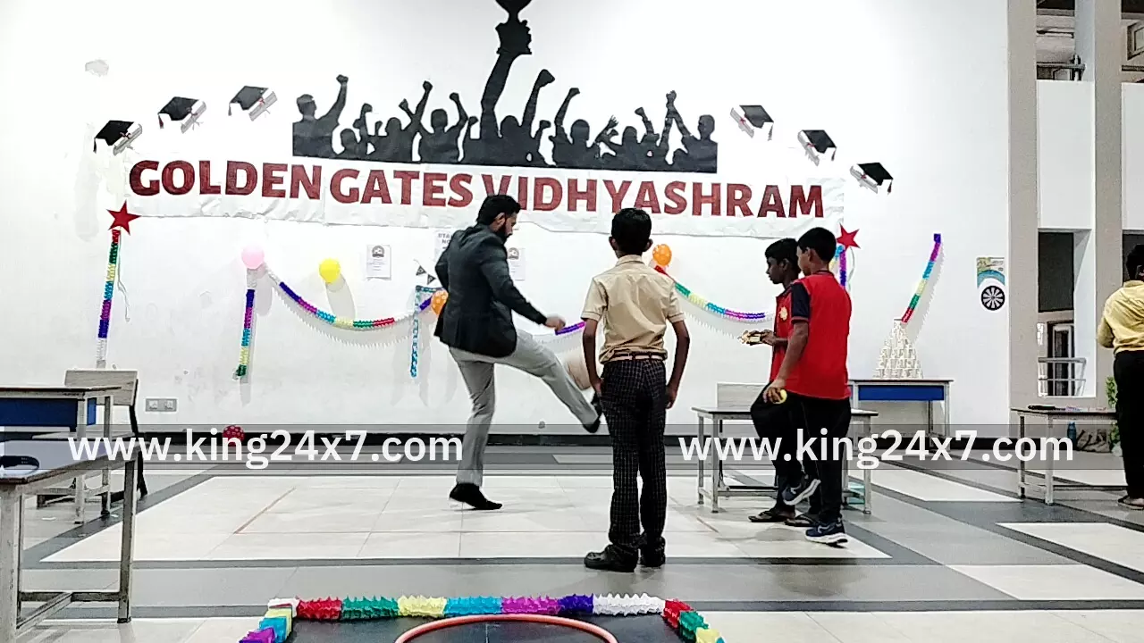 கோல்டன் கேட்ஸ் வித்யாஷ்ரம் பள்ளியில் மாணவர்களின் தொழிலதிபர் தினம் கோல்டன் கேட்ஸ் வித்யாஷ்ரம் பள்ளியில் மாணவர்களின் தொழிலதிபர் தினம்