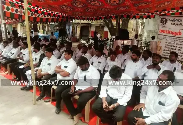 எஸ்.சி., - எஸ்.டி., வழக்கில் போலீசார் நடவடிக்கையை கண்டித்து ஆர்ப்பாட்டம்