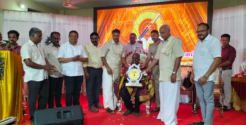 தஞ்சாவூரில், நல்லாசிரியர் விருது பெற்ற ஆசிரியர்களுக்கு பாராட்டு விழா