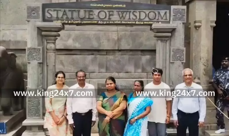 கன்னியாகுமரியில் இஸ்ரோ தலைவர் நாராயணன் கன்னியாகுமரியில் இஸ்ரோ தலைவர் நாராயணன்