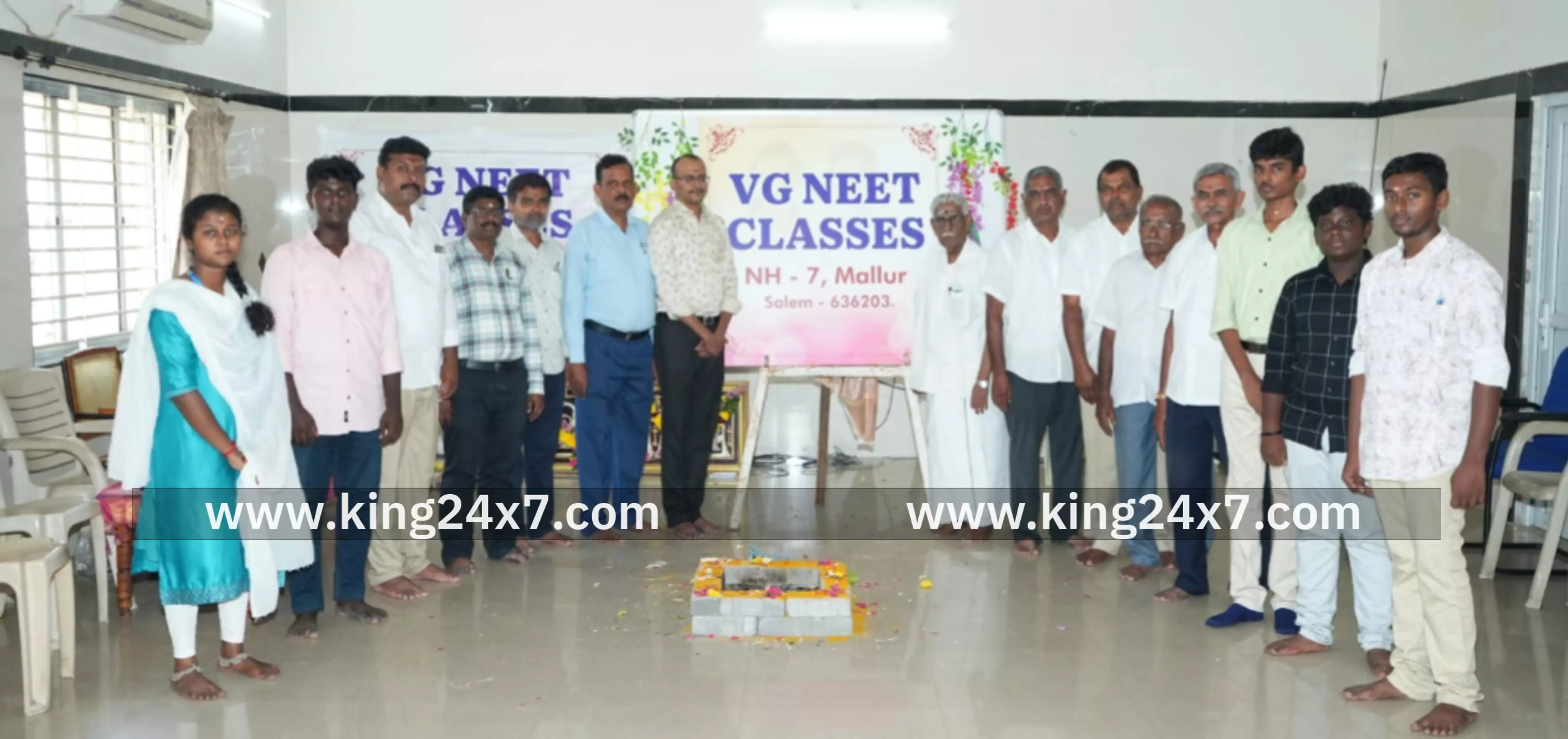 மல்லூர் வீ.ஜீவிகாஸ் பப்ளிக் பள்ளியில் இலவச NEET பயிற்சி தொடக்கவிழா...