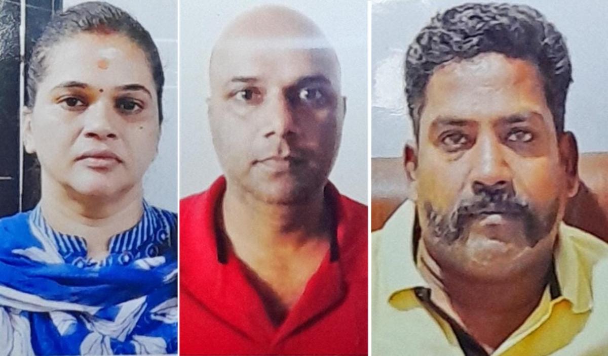 நகைக்கடை உரிமையாளரிடம் ரூ.10.89 கோடி மதிப்பிலான நகை, பணம் மோசடி: சென்னையில் தம்பதி கைது நகைக்கடை உரிமையாளரிடம் ரூ.10.89 கோடி மதிப்பிலான நகை, பணம் மோசடி: சென்னையில் தம்பதி கைது