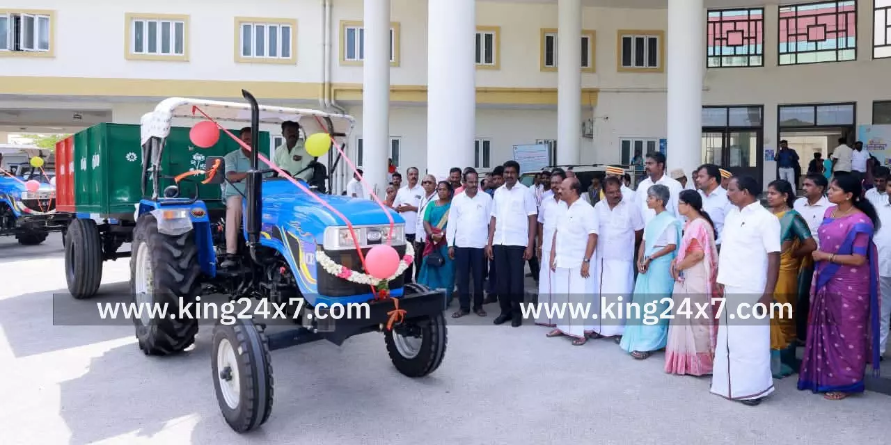 தூய்மை பாரத இயக்கம் திடக்கழிவு மேலாண்மை திட்டத்தின் கீழ் கனரக வாகனங்கள் தூய்மை பாரத இயக்கம் திடக்கழிவு மேலாண்மை திட்டத்தின் கீழ் கனரக வாகனங்கள்