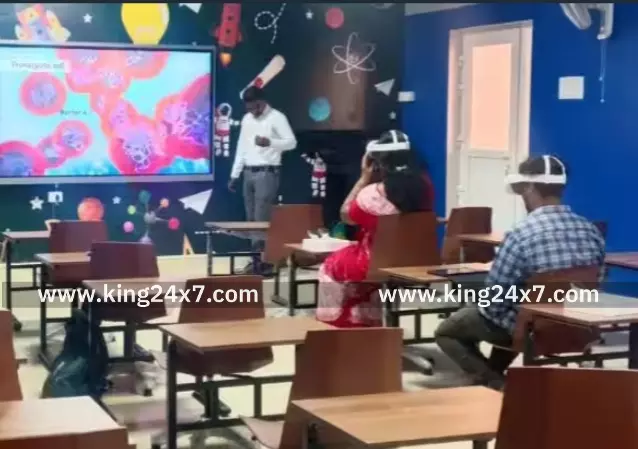 மாநகராட்சி மேல்நிலைப் பள்ளியில் மெய்நிகர் தொழில்நுட்ப ஆய்வகம்