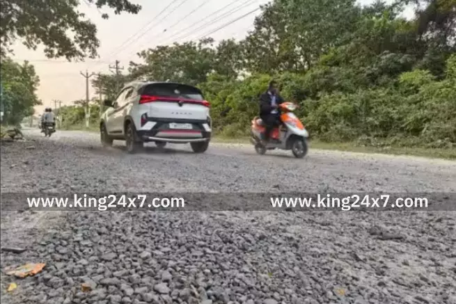 சாலை சீரமைப்பு துவங்காததால் வாகன ஓட்டிகள் அவதி