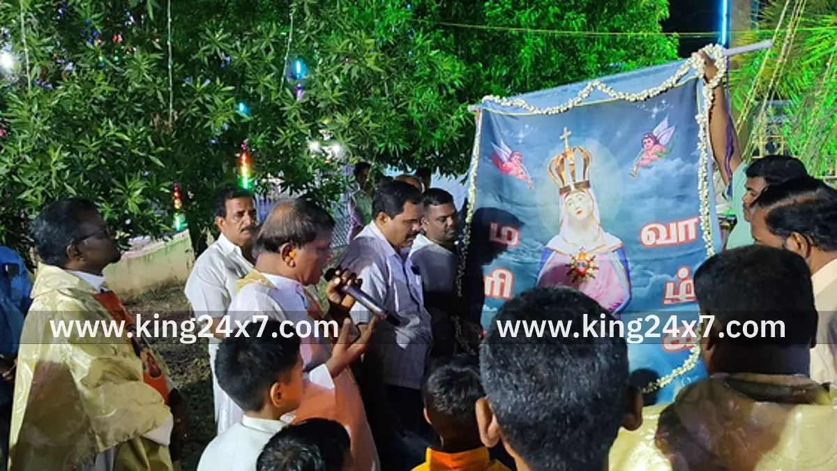 செய்யாறில் உள்ள தூய வியாகுல அன்னை ஆலயத்தில் ஆண்டுப் பெருவிழா கொடியேற்றத்துடன் தொடங்கியது. செய்யாறில் உள்ள தூய வியாகுல அன்னை ஆலயத்தில் ஆண்டுப் பெருவிழா கொடியேற்றத்துடன் தொடங்கியது.