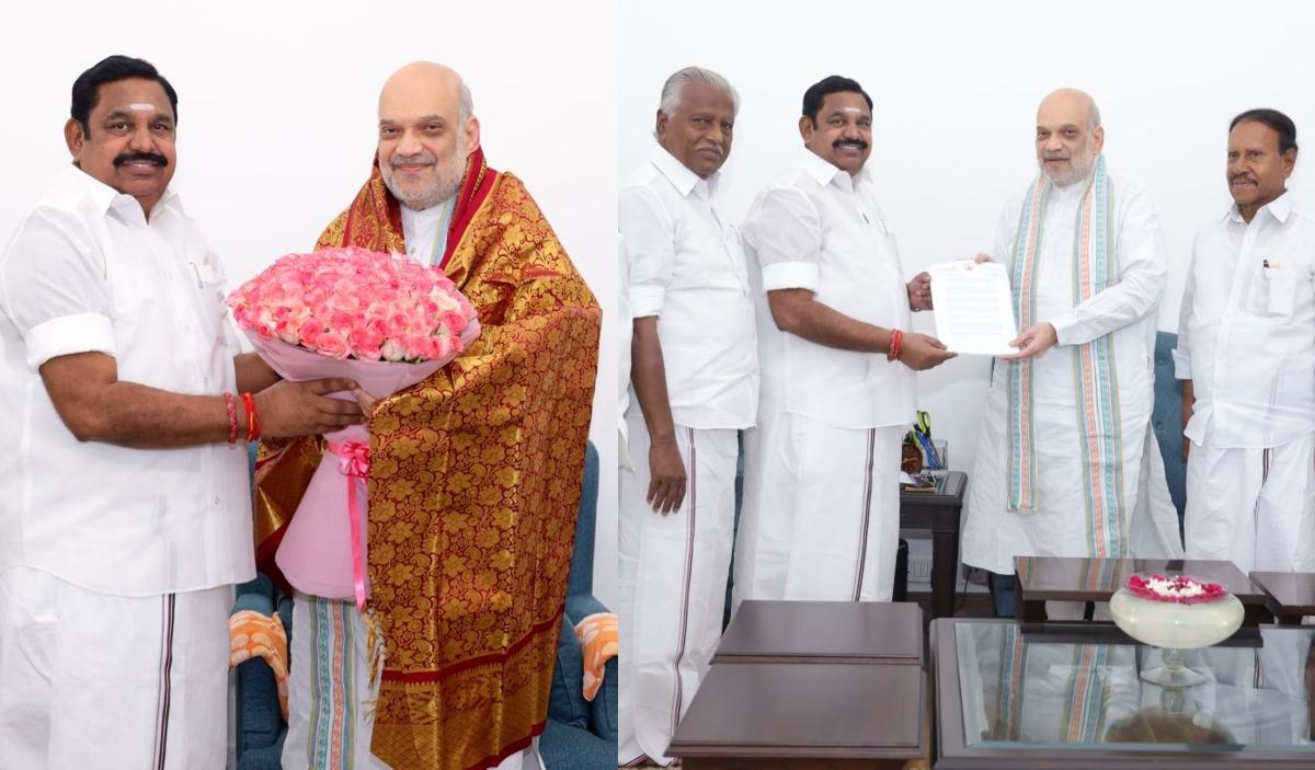 டெல்லியில் அமித் ஷாவை சந்தித்தது ஏன்? - இபிஎஸ் விளக்கம்