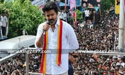 நாளை தவெக மாவட்ட செயலாளர்கள் கூட்டம்..!! நாளை தவெக மாவட்ட செயலாளர்கள் கூட்டம்..!!