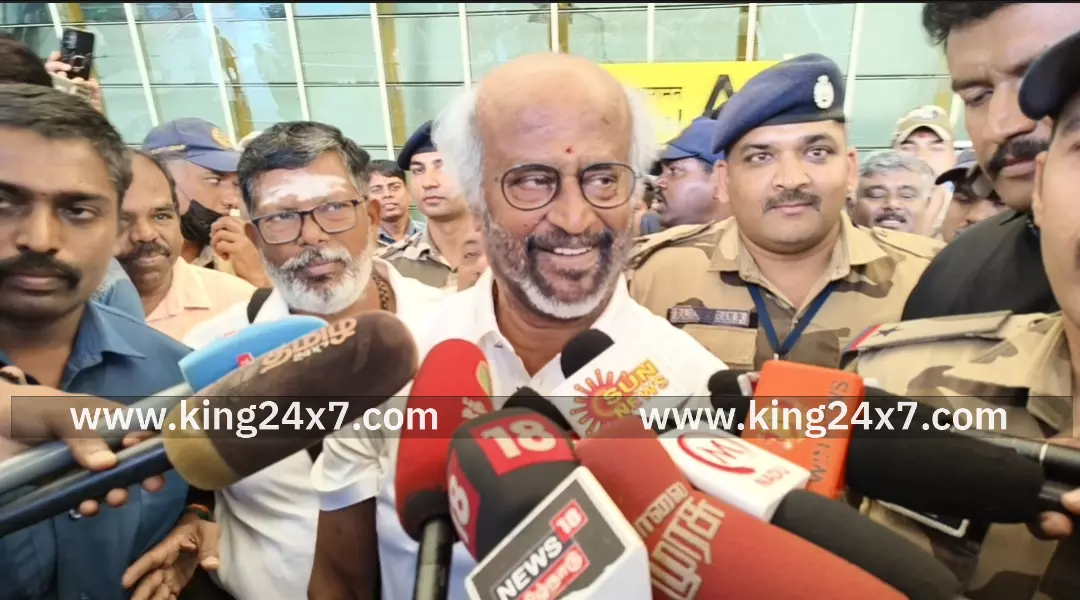 ஜெயிலர்-2 படப்பிடிப்புக்காக பாலக்காடு சென்ற ரஜினிகாந்த் ! ஜெயிலர்-2 படப்பிடிப்புக்காக பாலக்காடு சென்ற ரஜினிகாந்த் !