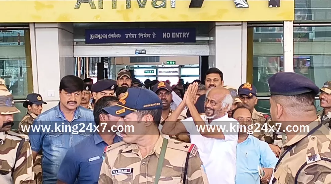 ஜெயிலர்-2 படப்பிடிப்புக்காக பாலக்காடு சென்ற ரஜினிகாந்த் ! ஜெயிலர்-2 படப்பிடிப்புக்காக பாலக்காடு சென்ற ரஜினிகாந்த் !